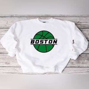 Boston Celtics Basketball Crewneck